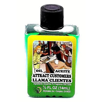1/2 oz Brybradan Spiritual Oil - Attract Customers, SKU RM-287534, UPC 700317361817