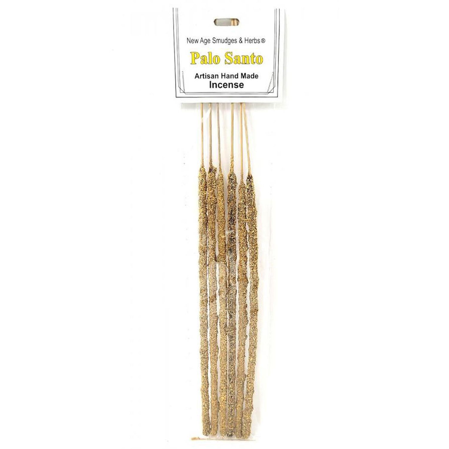 Artisan Handmade Resin &amp; Herb Incense Sticks - Palo Santo (6 Pack), SKU RI10, UPC 700317419235