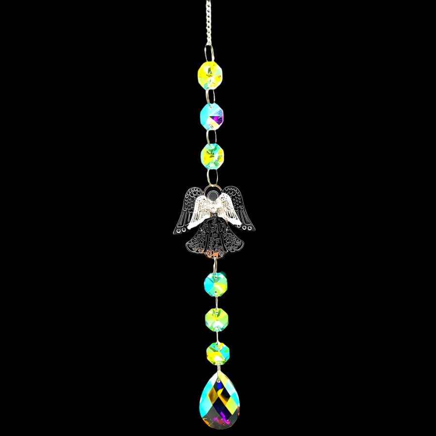 17&quot; Sun Catcher - Angel Prism, SKU SCWH-27, UPC 700317417477