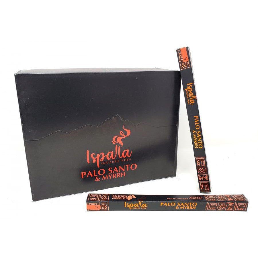 Ispalla Display - Myrrh &amp; Palo Santo Incense Sticks (50 Packs of 10 Incense), SKU D01-IPS-MYPalo, U…