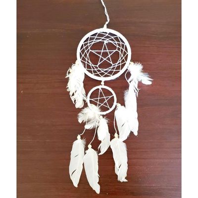15&quot; Dream Catcher - Pentagram Web, SKU S08-49-DC102, UPC 700317383581