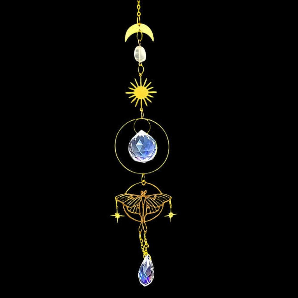 14&quot; Sun Catcher - Dragonfly Prism, SKU SCWH-23, UPC 700317417507