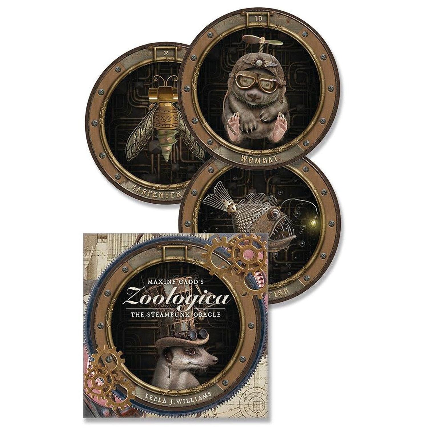 Maxine Gadd&#39;s Zoologica: The Steampunk Oracle by Leela J. Williams, Maxine Gadd, SKU LW2252, UPC 70…