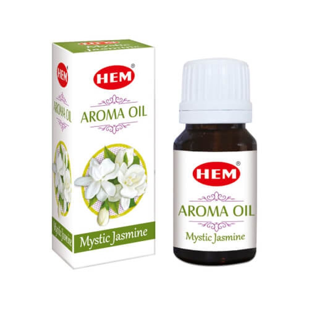 10 ml Hem Aroma Oils - Mystic Jasmine, SKU Hoil-JS-1, UPC 700317303046