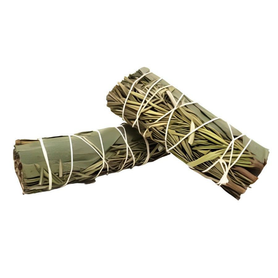 4&quot; Rosemary &amp; Eucalyptus Smudge Stick, SKU L01-09-MS1-RMYEU-1, UPC 700317378341