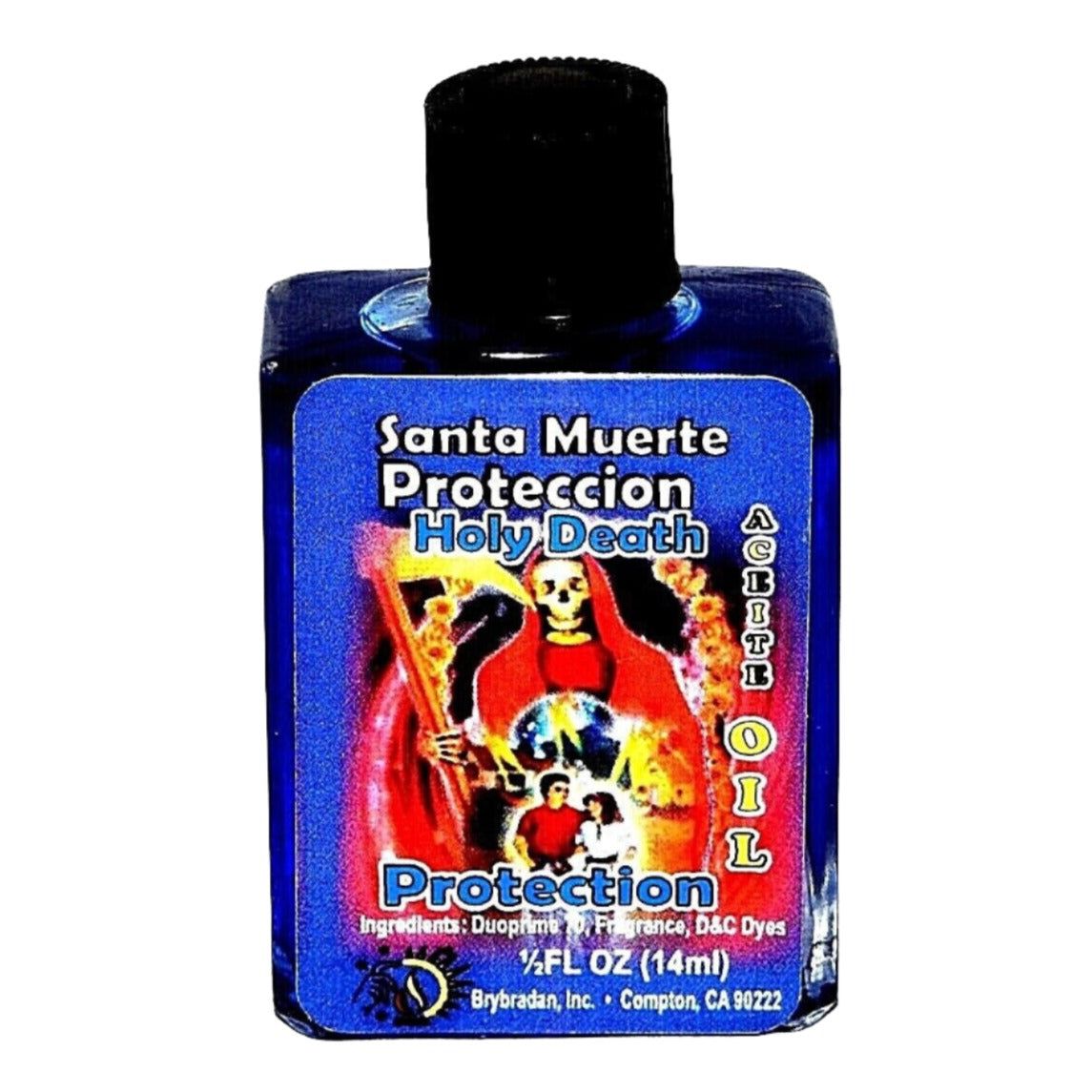 1/2 oz Brybradan Spiritual Oil - Holy Death Protection, SKU RM-49070, UPC 700317362326