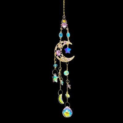 15&quot; Sun Catcher - Jeweled Celestial, SKU T05-99-SCWH-06, UPC 700317381990