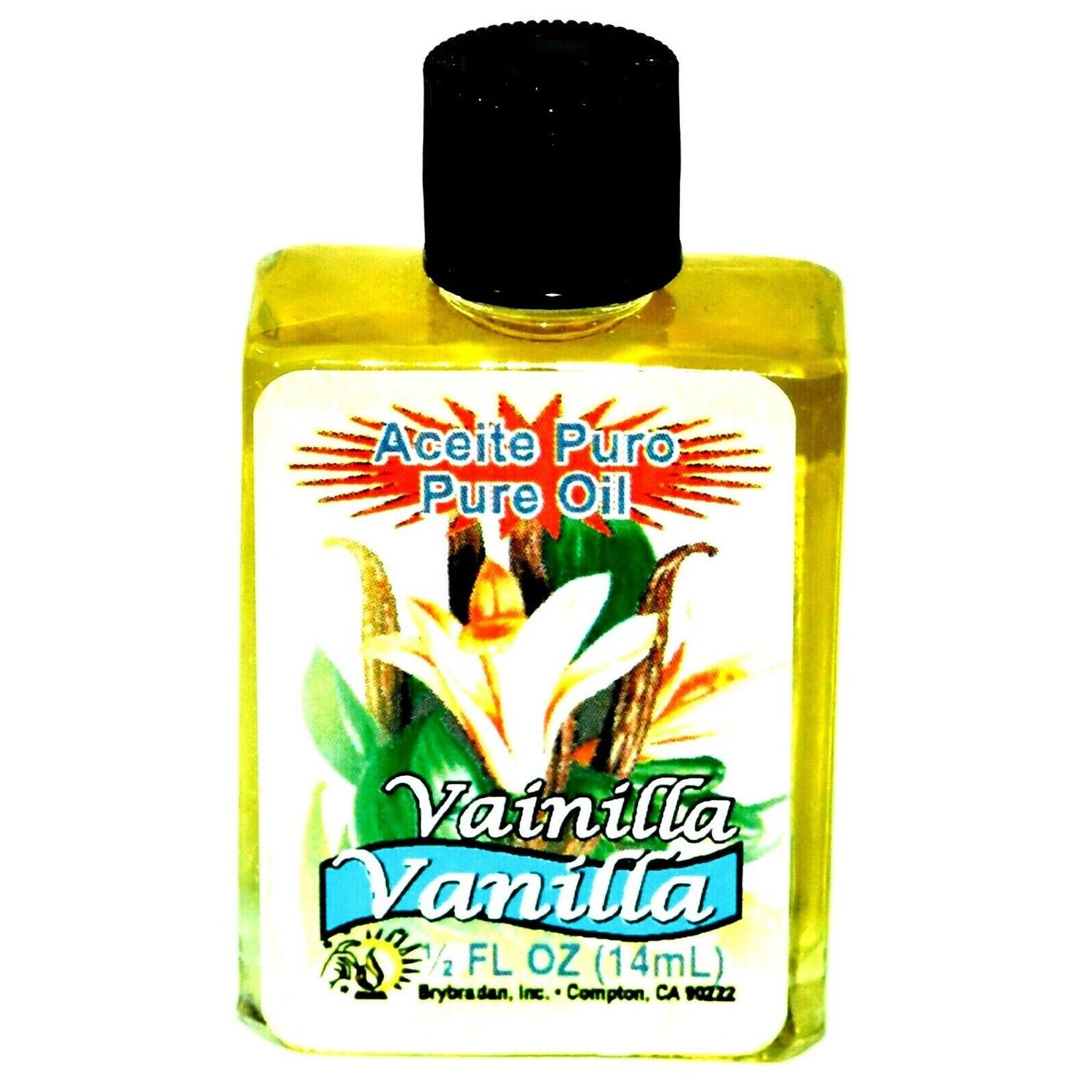 1/2 oz Brybradan Spiritual Oil - Pure Vanilla, SKU RM-4065957, UPC 700317361688