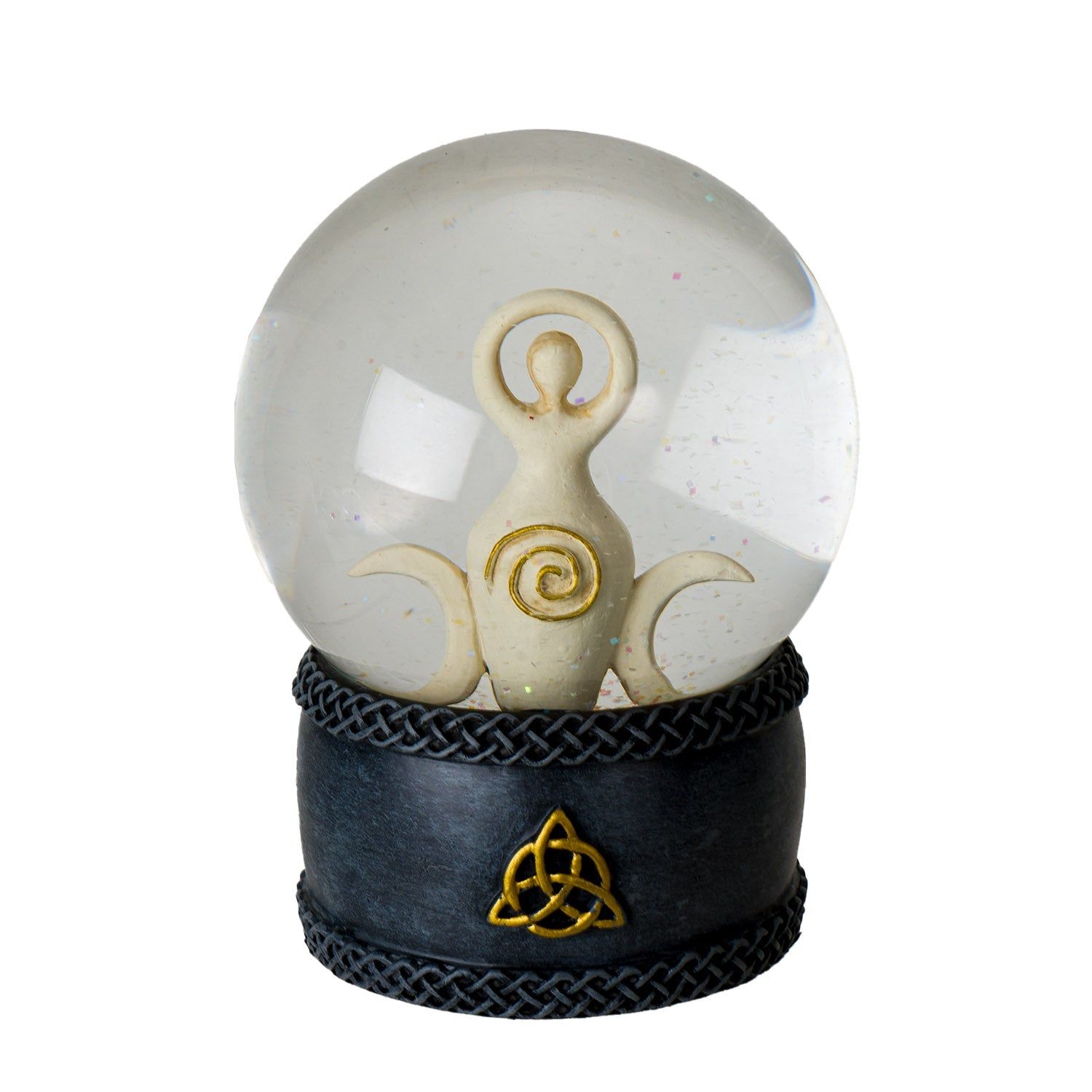 5.3&quot; Spiral Goddess Water Globe, SKU PG-15910, UPC 700317394945