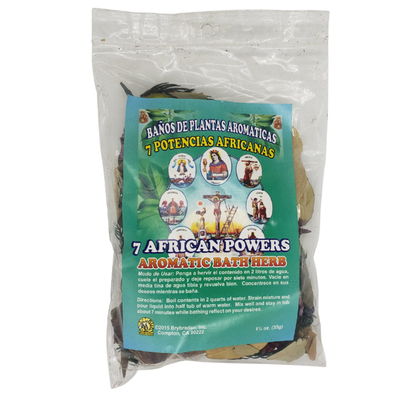 Brybradan Aromatic Bath Herbs - 7 African Power, SKU RM-601860, UPC 700317365143