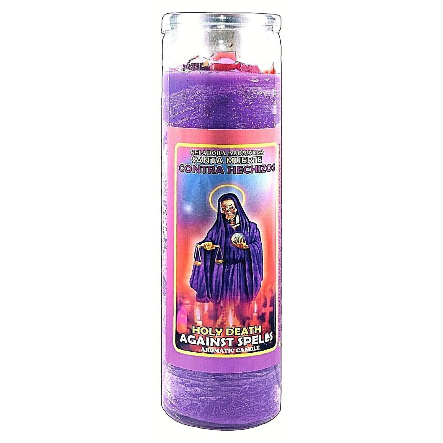 7 Day Brybradan Cocktail Candle - Holy Death Against Spells, SKU RM-497244, UPC 700317364153