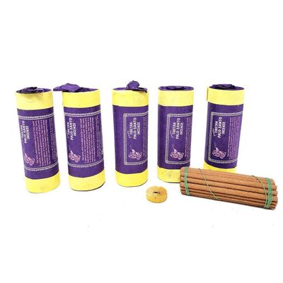 4.5&quot; Tibetan Incense Dhoop - Palo Santo (5 Packs of 30 Sticks), SKU J00-TI-BINS-Palo, UPC 700317373…