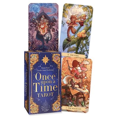 Once Upon a Time Tarot Deck by Carole-Anne Eschenazi, Ilaria Fossi, SKU LW2259, UPC 700317378723
