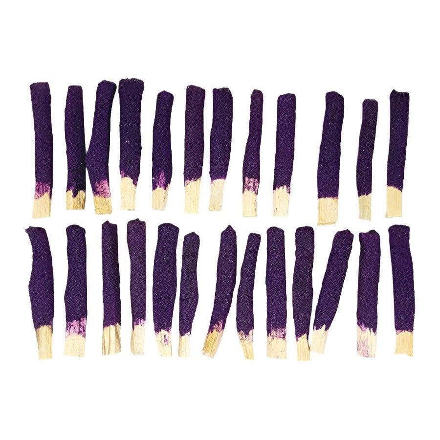 4&quot; Lavender Dipped Palo Santo Sticks (5 Pack), SKU R065-PSDIP-LV-1, UPC 700317384892