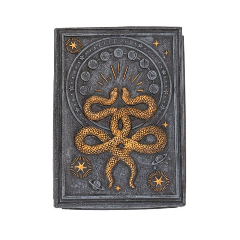 5.25&quot; Snake Tarot Box, SKU PG-15746, UPC 700317392019