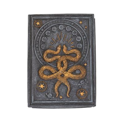 5.25&quot; Snake Tarot Box, SKU PG-15746, UPC 700317392019