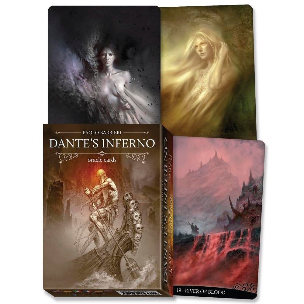 Dante&#39;s Inferno Oracle Cards by Paolo Barbieri, SKU LW2133, UPC 700317313304