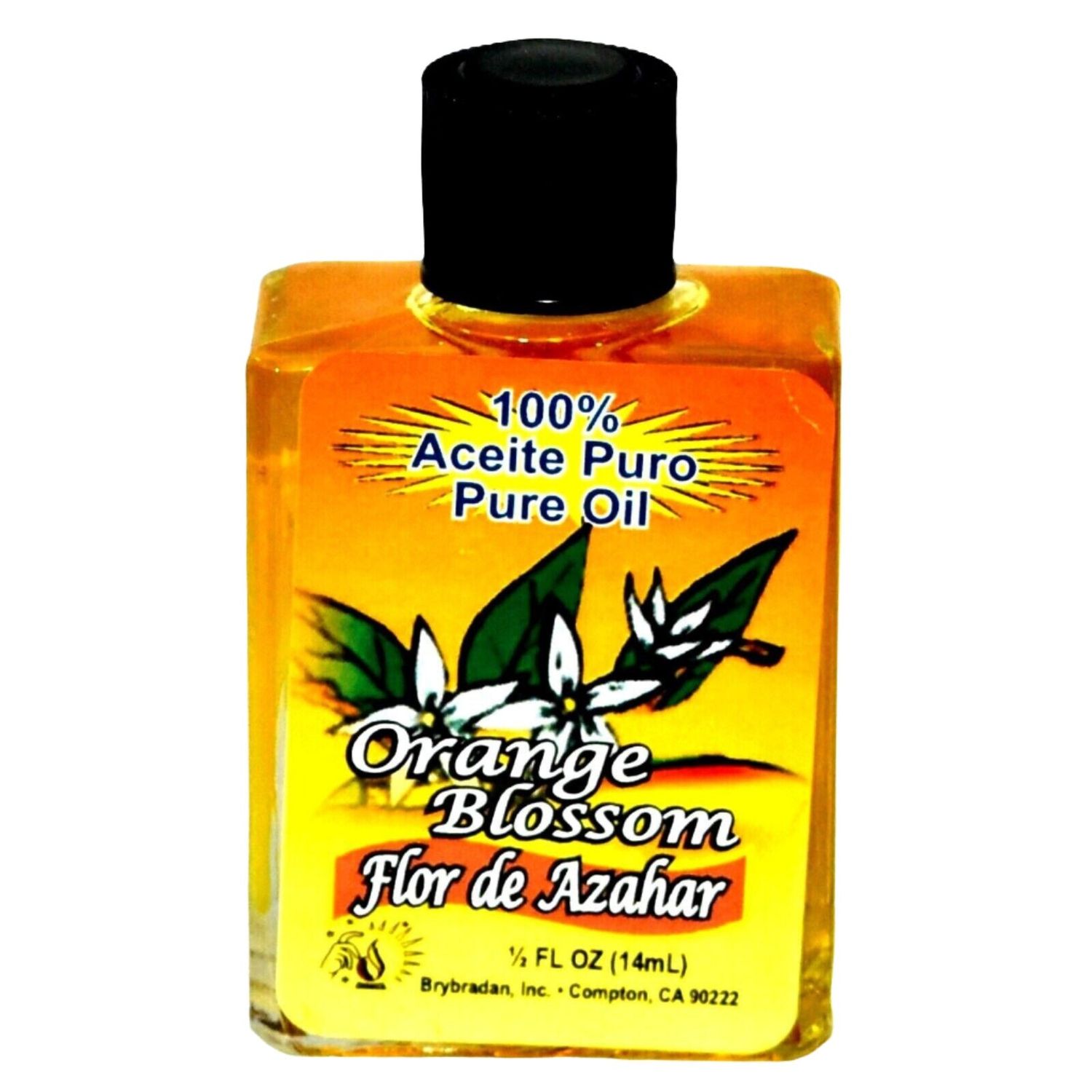 1/2 oz Brybradan Spiritual Oil - Pure Orange Blossom, SKU RM-4065670, UPC 700317361558