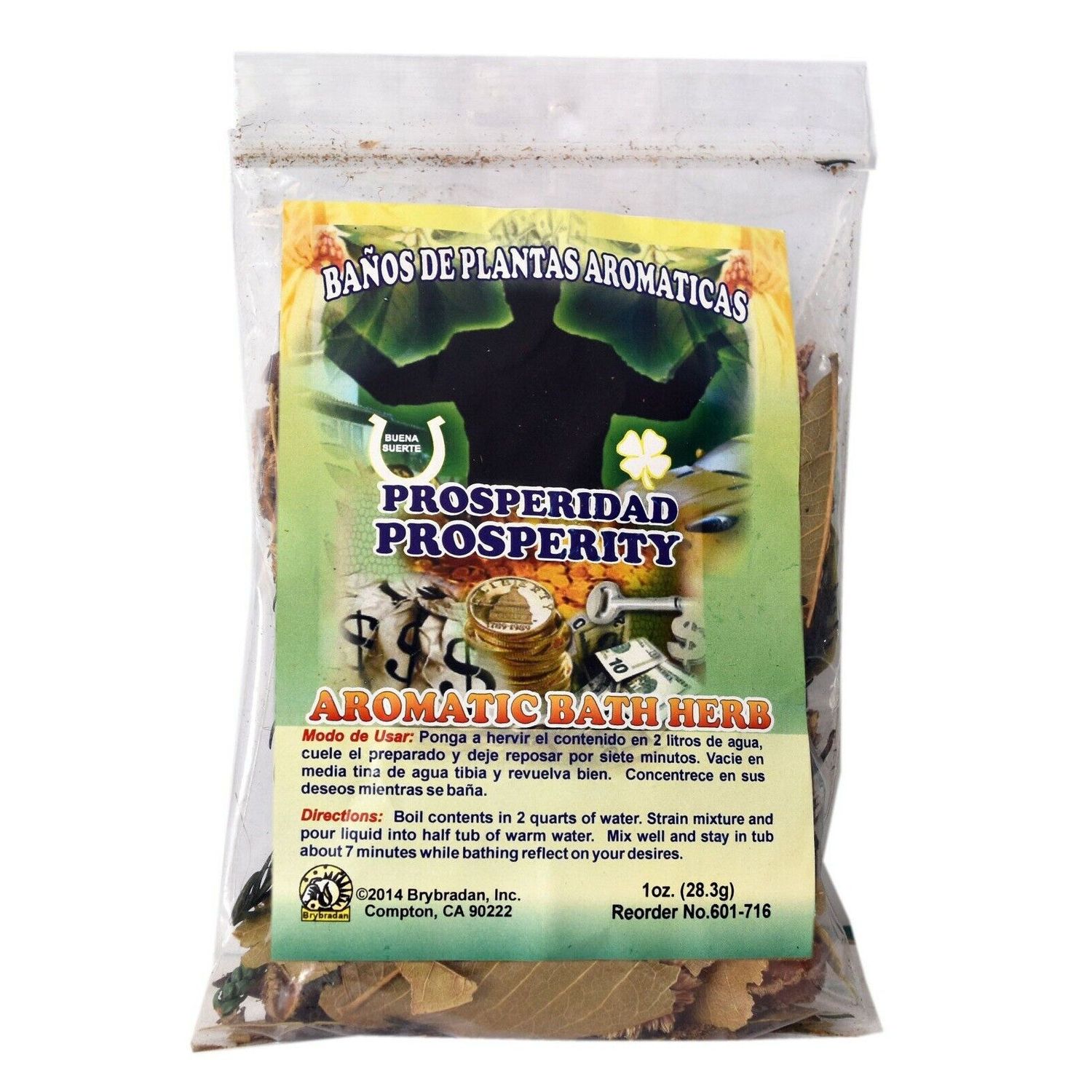 Brybradan Aromatic Bath Herbs - Prosperity, SKU RM-601716, UPC 700317365327