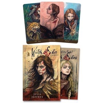 Witch Sister Tarot by Julia Jeffrey, SKU LW2156, UPC 700317352907