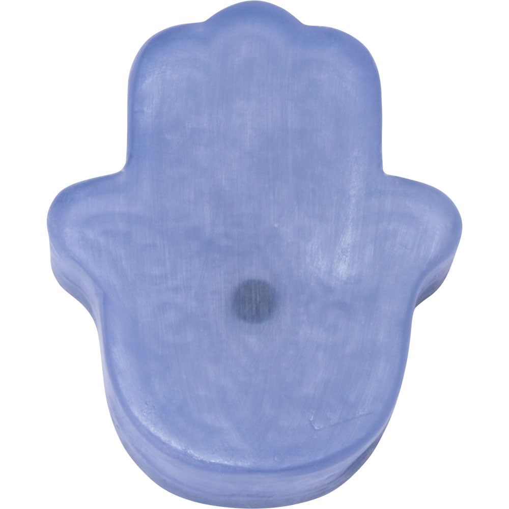 3.5&quot; Hamsa Hand Crystal Infused Soap, SKU KH-70014, UPC 700317353690