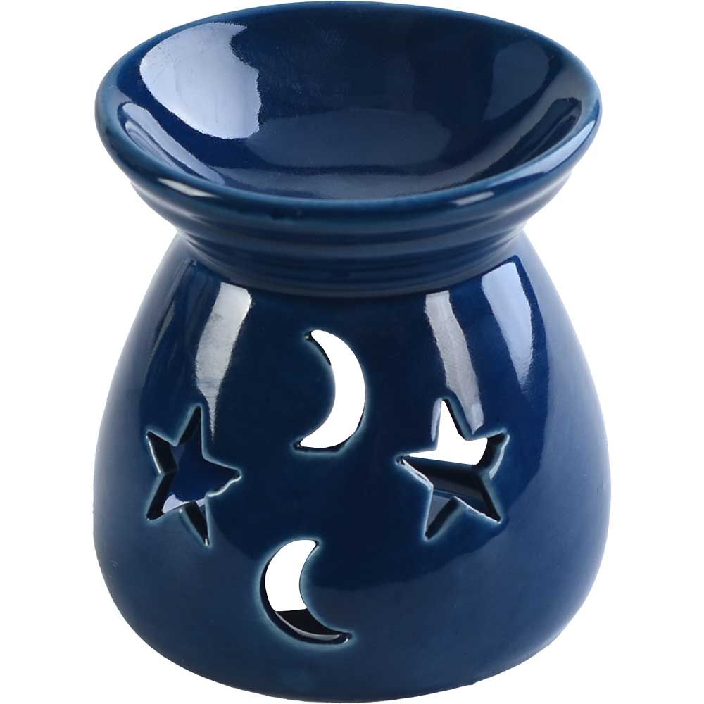 3.5&quot; Ceramic Oil Burner - Celestial, SKU KH-89778, UPC 700317396147