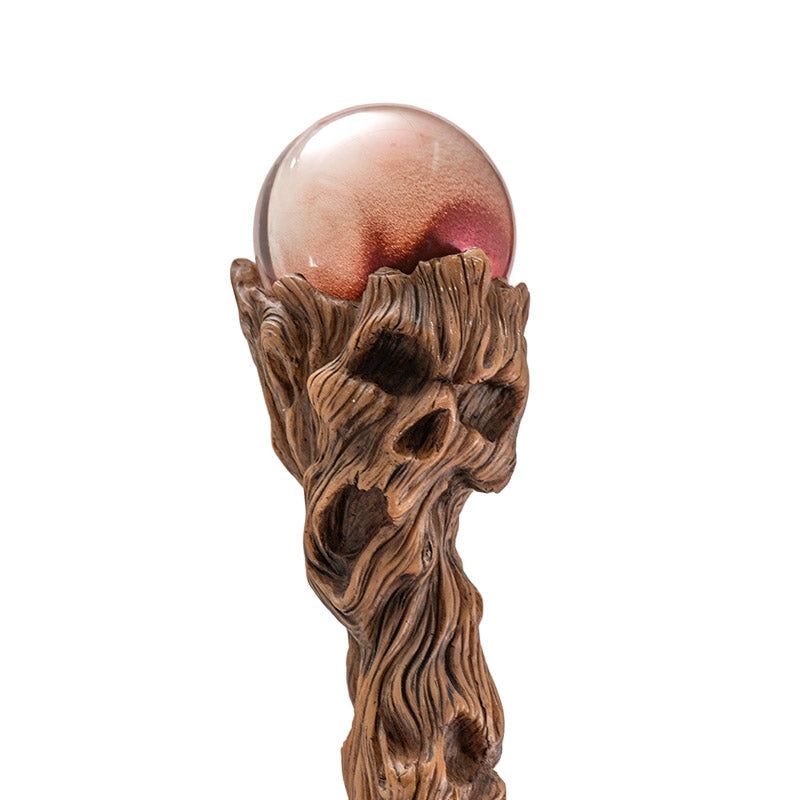 67&quot; Mystical Staff - Skull Tree Trunk, SKU PG-15750, UPC 700317388333