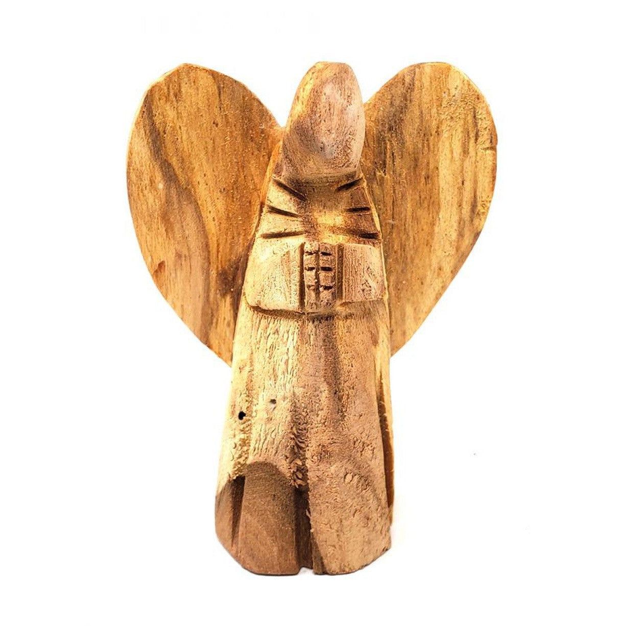 3&quot; Carved Angel Figurine - Palo Santo, SKU 31-PS-ANGEL, UPC 700317308737
