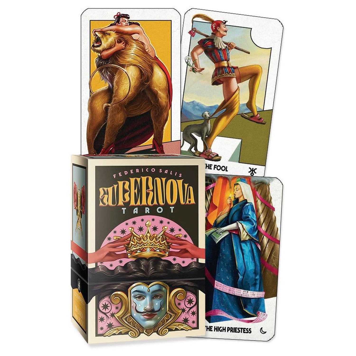 Supernova Tarot Deck by Alice Mastroleo, Federico Salis, SKU LW2258, UPC 700317378716