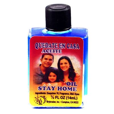 1/2 oz Brybradan Spiritual Oil - Stay Home, SKU RM-UNK287162, UPC 700317363330