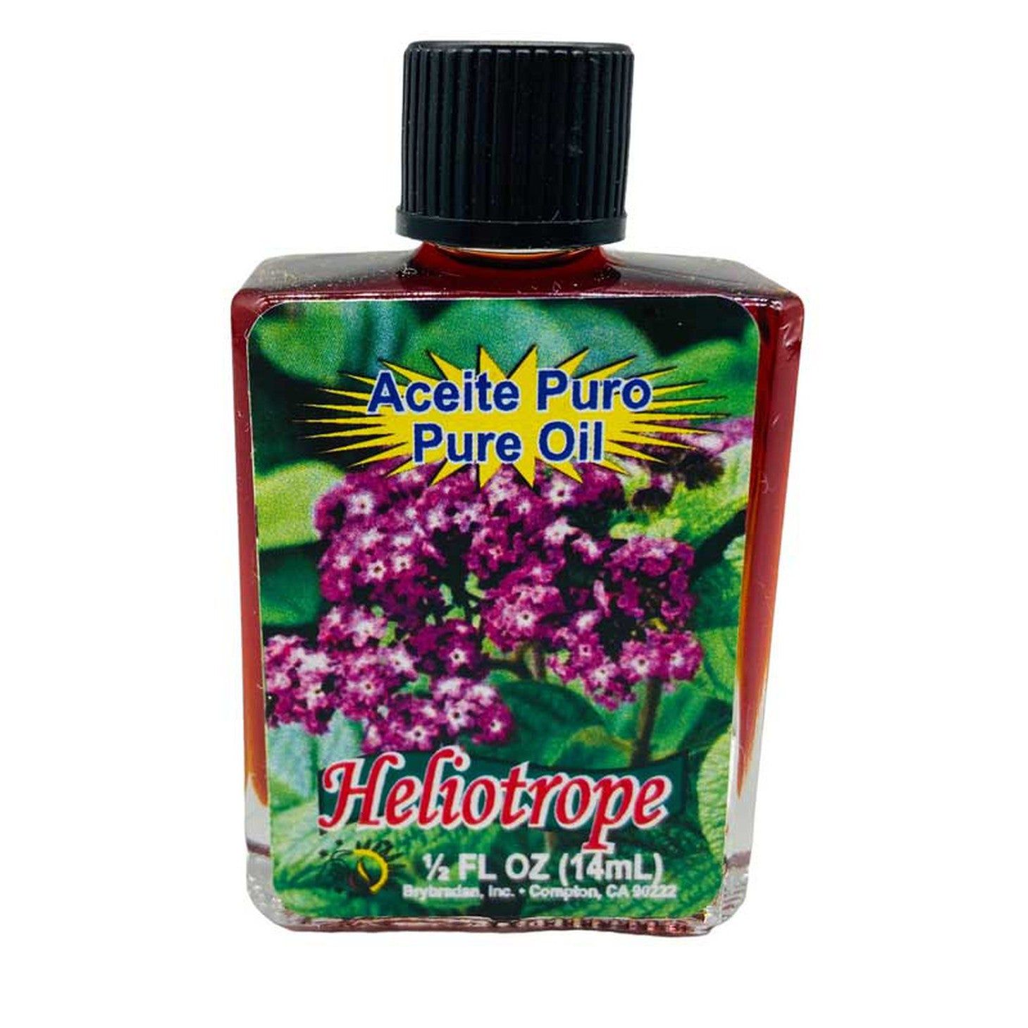 1/2 oz Brybradan Spiritual Oil - Pure Heliotrope, SKU RM-4065435, UPC 700317361459