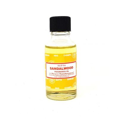 30 ml Satya Fragrance Oil - Sandalwood, SKU SSDOIL30, UPC 700317303138