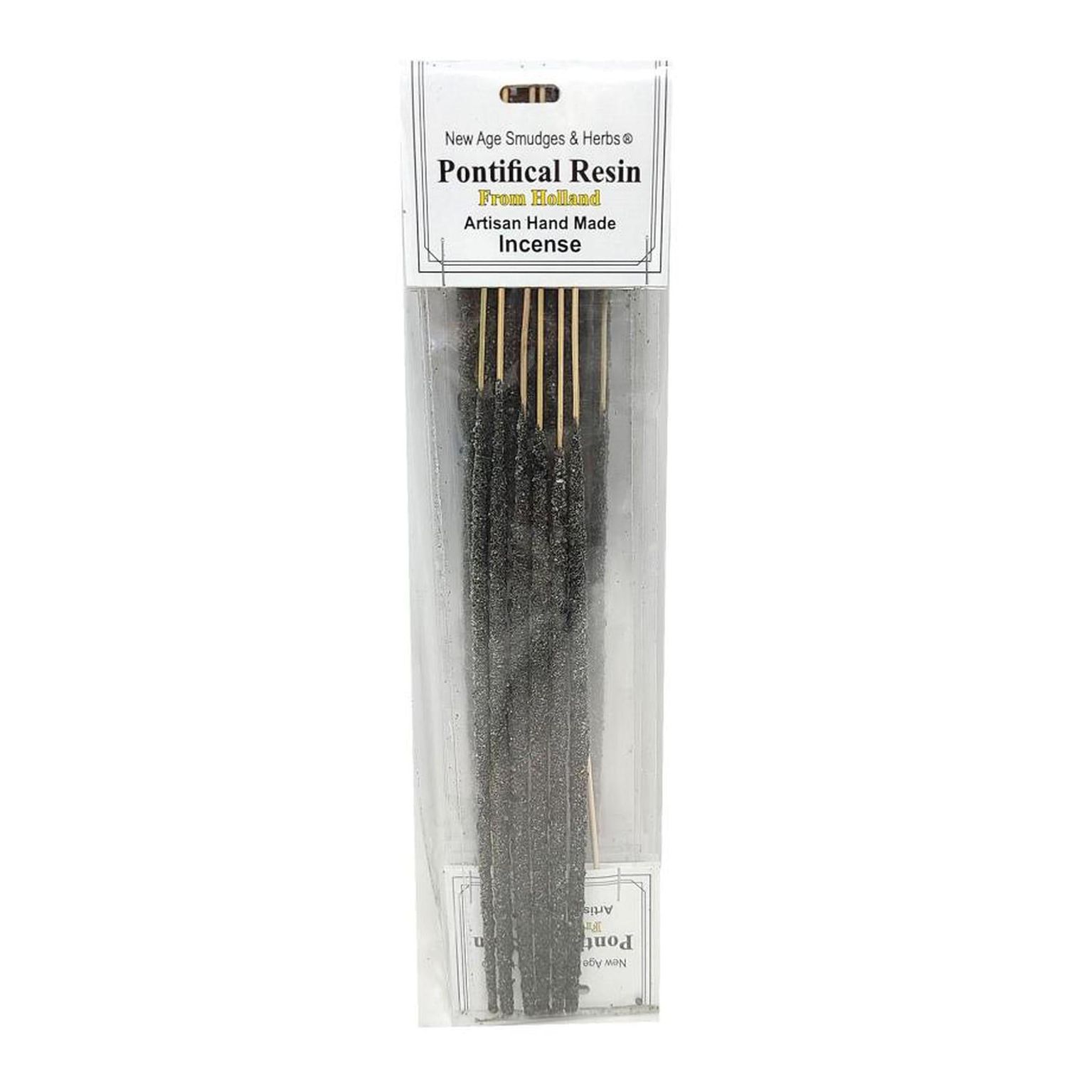 Artisan Handmade Resin &amp; Herb Incense Sticks - Pontifical Resin from Holland (6 Pack), SKU RI49, UP…