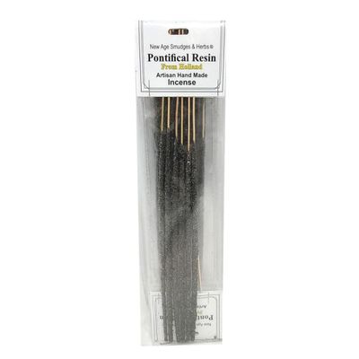 Artisan Handmade Resin &amp; Herb Incense Sticks - Pontifical Resin from Holland (6 Pack), SKU RI49, UP…