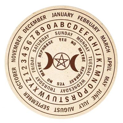 8&quot; Triple Moon Pendulum / Altar Board, SKU PBOARD-10, UPC 700317301776