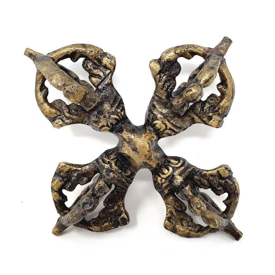 3.5&quot; Tibetan Four Sided Dorji, SKU H04-60-DORJI-4, UPC 700317371106