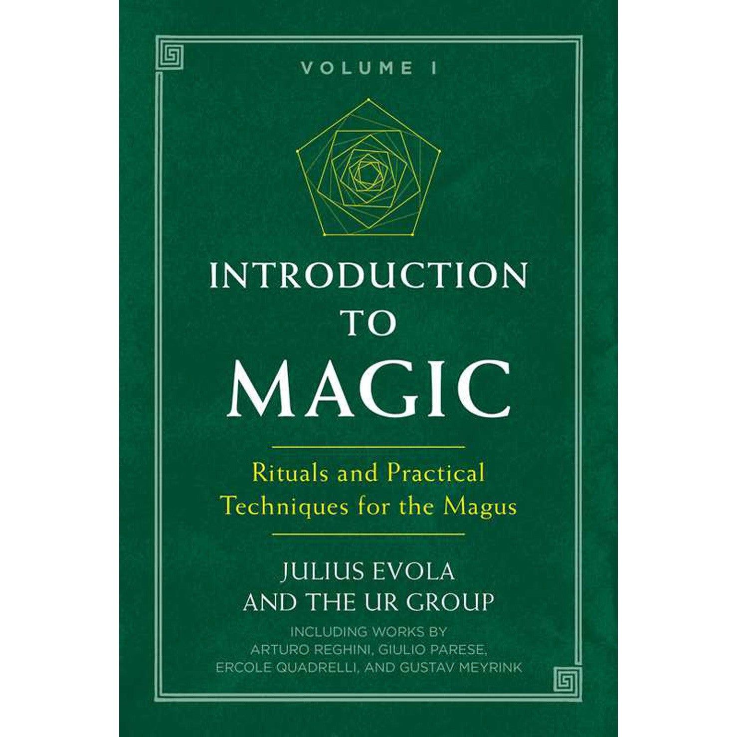 Introduction to Magic, Volume I by Julius Evola, The UR Group, SKU SS-502, UPC 700317414377