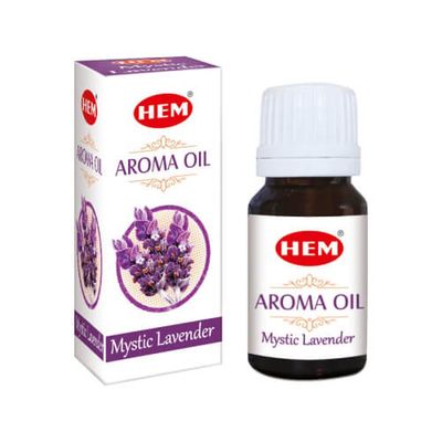 10 ml Hem Aroma Oils - Mystic Lavender, SKU Hoil-LV-1, UPC 700317302995