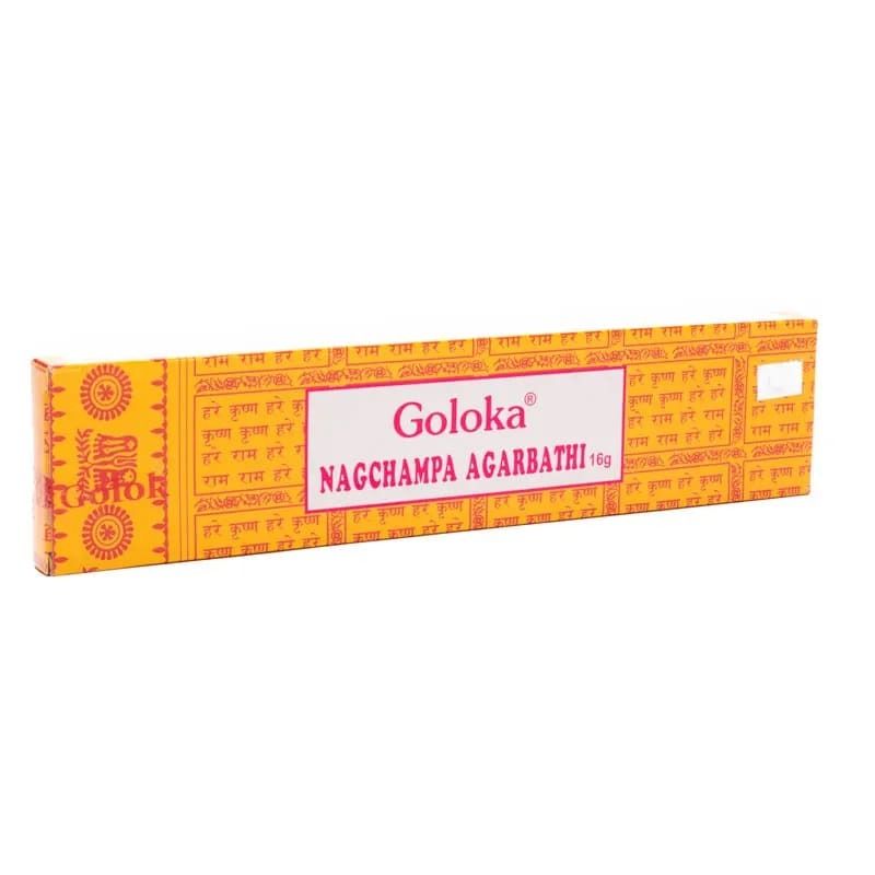 Nag Champa Goloka Incense Sticks 16 gram, SKU C04-01-GOK16-1, UPC 700317379690