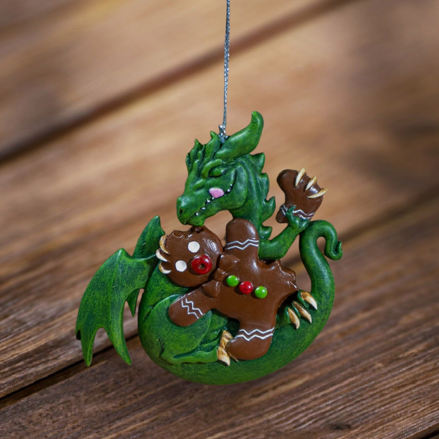 4&quot; Gingerbread Dragon Ornament by Ruth Thompson, SKU PG-15553, UPC 700317314929