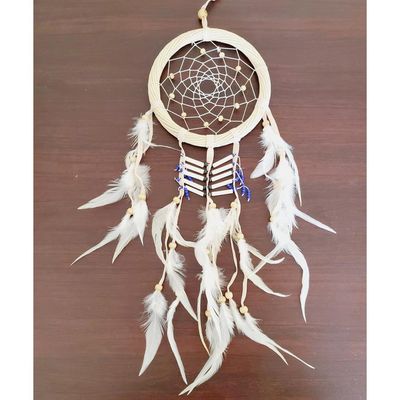 19&quot; Dream Catcher - Native American Wooden Bead, SKU S08-46-DC98, UPC 700317383604