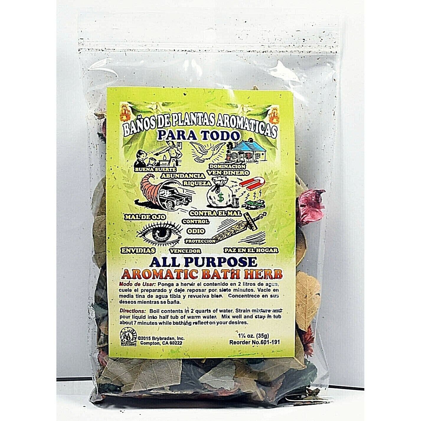Brybradan Aromatic Bath Herbs - All Purpose, SKU RM-601010, UPC 700317365204