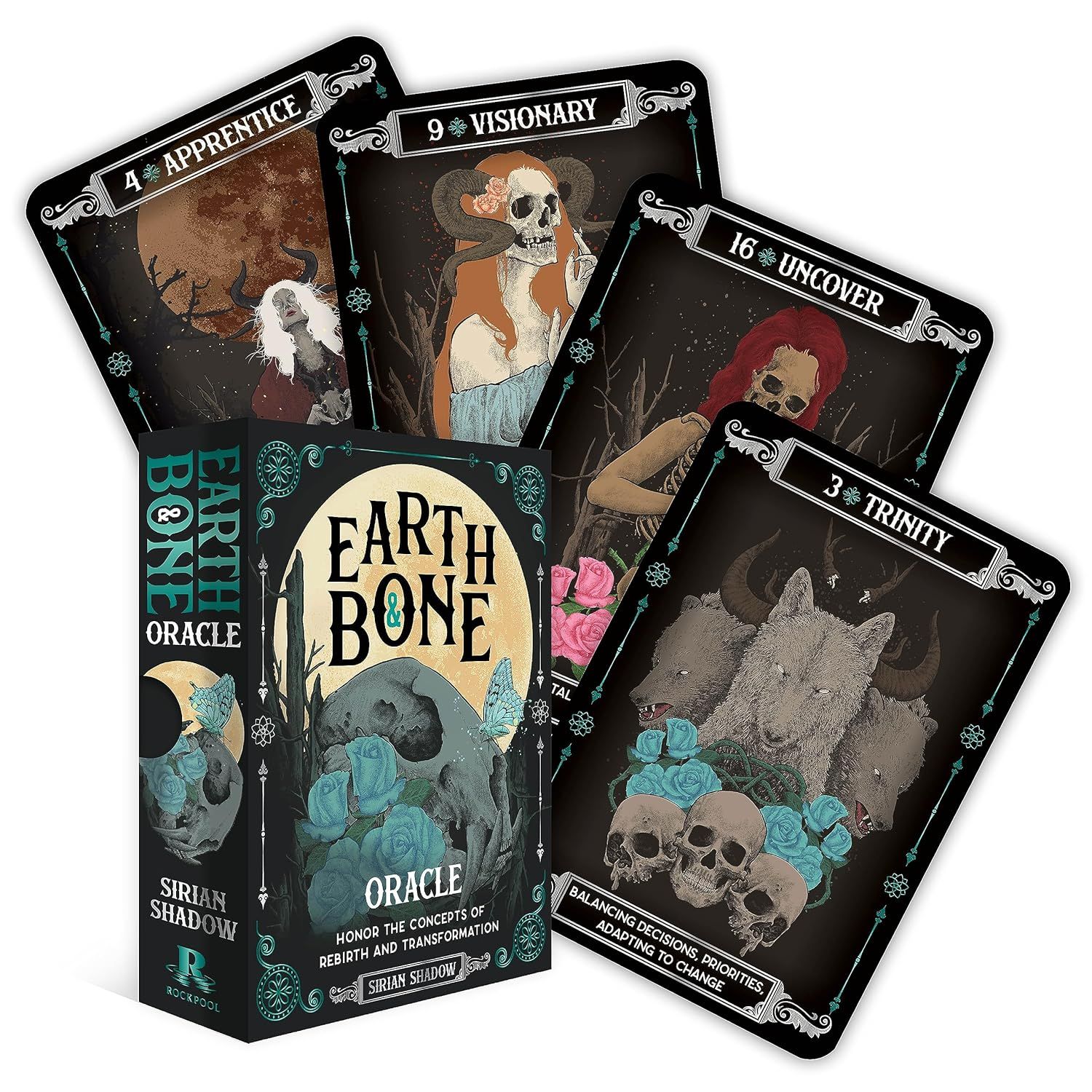 Earth &amp; Bone Oracle by Sirian Shadow, SKU RP-70, UPC 700317310549