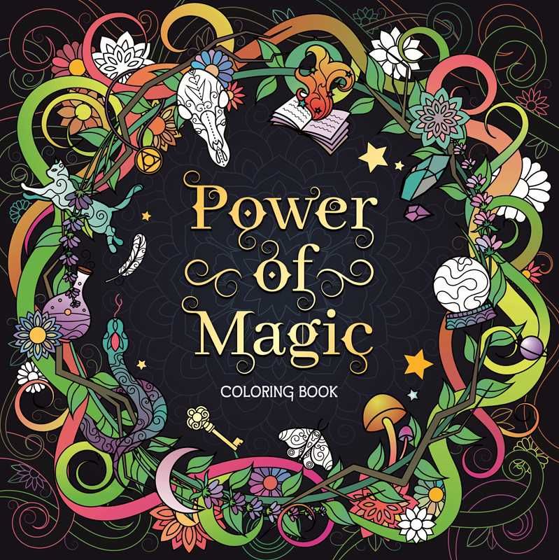 The Power of Magic Coloring Book by IglooBooks, Veronika Bychkova, SKU SS-373, UPC 700317397717