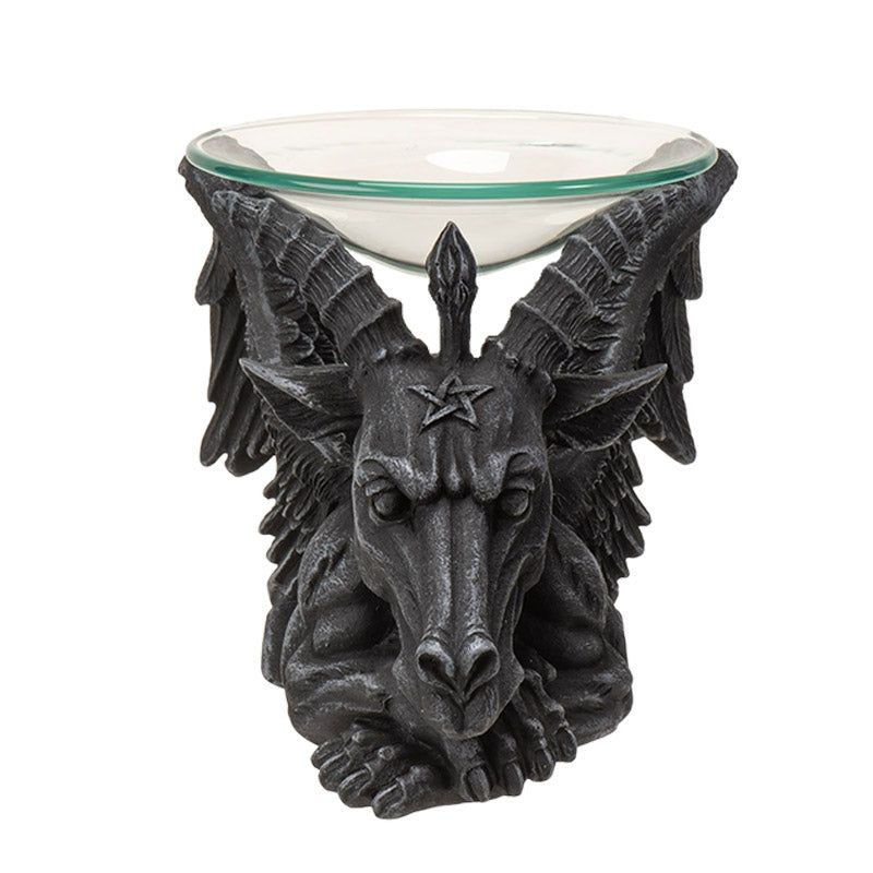 5.75&quot; Baphomet Oil Burner, SKU PG-15488, UPC 700317306542