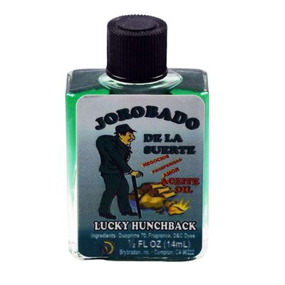 1/2 oz Brybradan Spiritual Oil - Lucky Hunchback, SKU RM-287371, UPC 700317362685