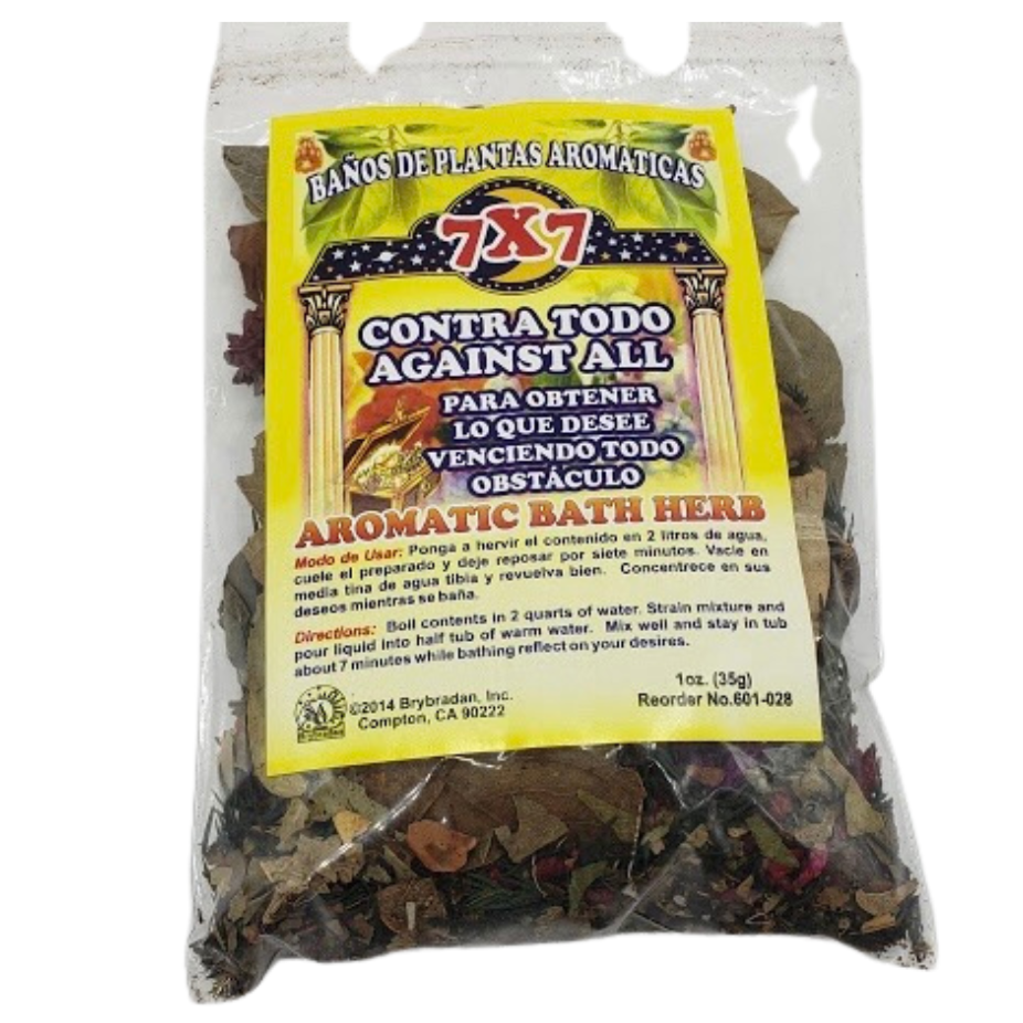 Brybradan Aromatic Bath Herbs - 7x7 Against All, SKU RM-601028, UPC 700317365167