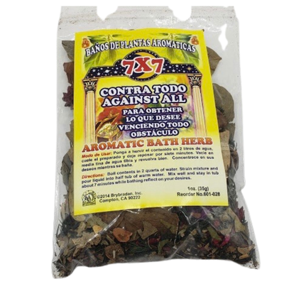 Brybradan Aromatic Bath Herbs - 7x7 Against All, SKU RM-601028, UPC 700317365167