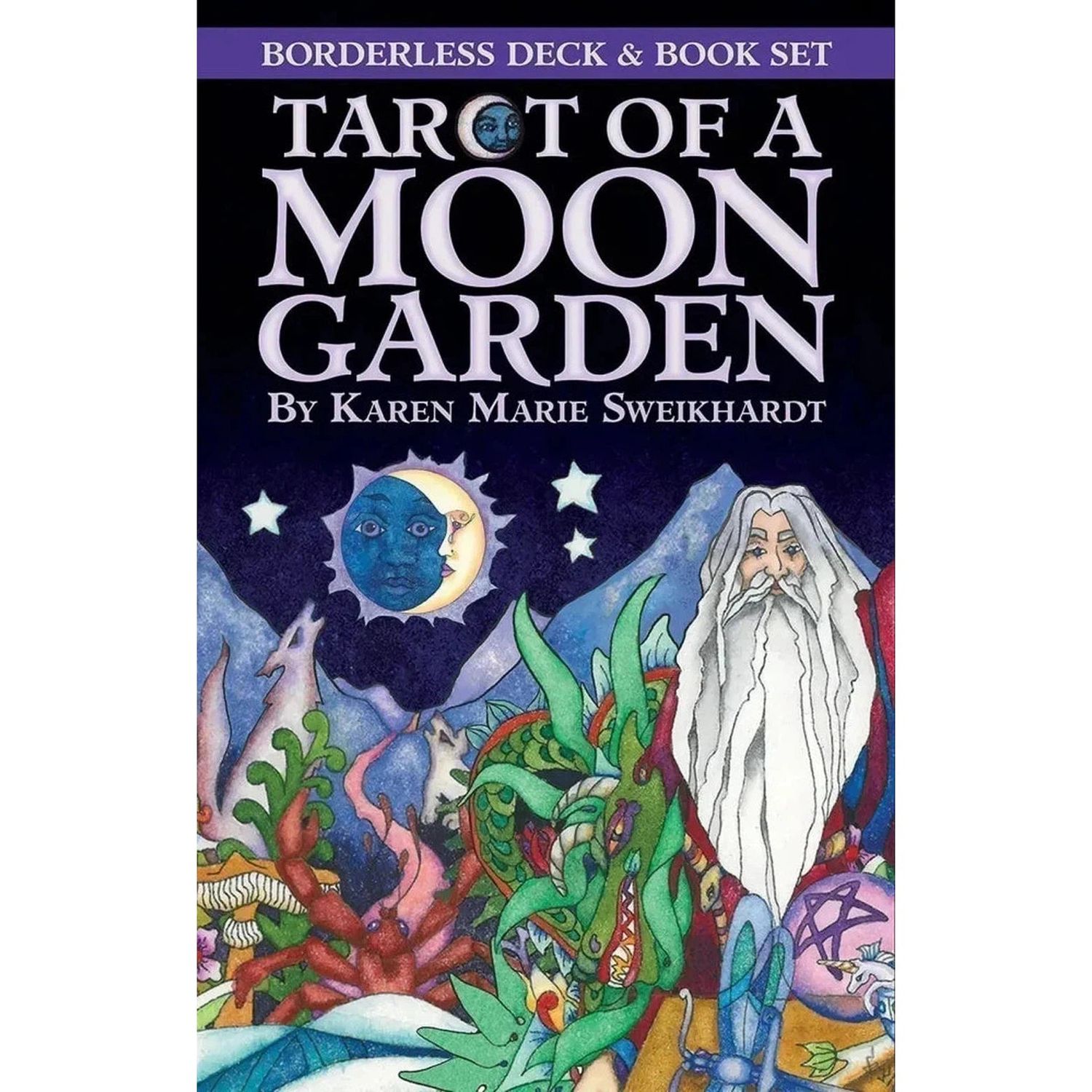 Tarot of a Moon Garden Deck &amp; Book Set (Borderless Edition), SKU UG-BTMGS99, UPC 700317354338