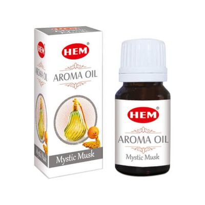 10 ml Hem Aroma Oils - Mystic Musk, SKU Hoil-MU-1, UPC 700317303022